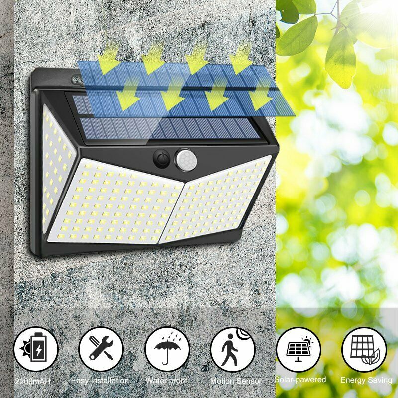 Ultra Solarbetriebene Bewegungsmelder Lampe | Brehn