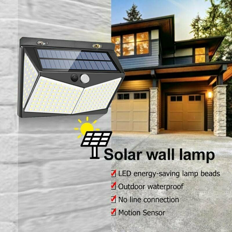 Ultra Solarbetriebene Bewegungsmelder Lampe | Brehn