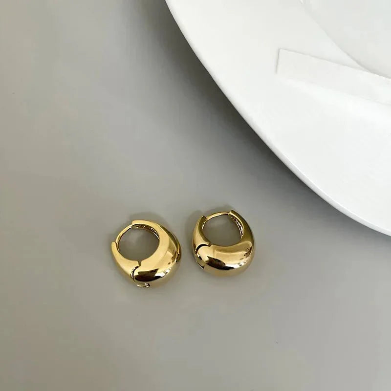 Brehn | S925 Klassische Hoop Zarte Ohrringe