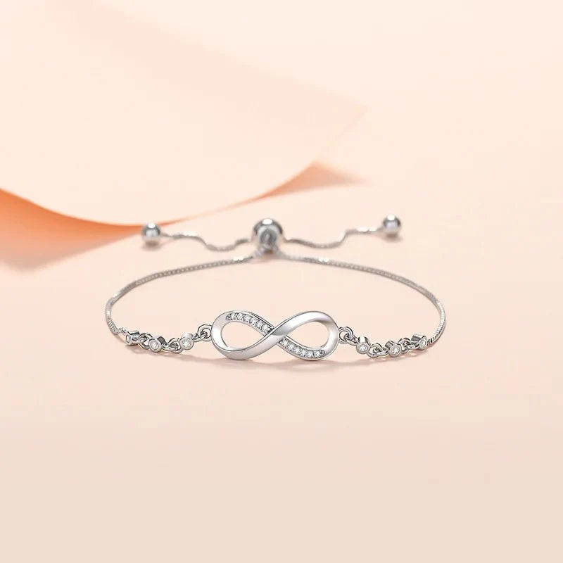 Brehn | S925 Unendlichkeit Diamant Liebe Armband