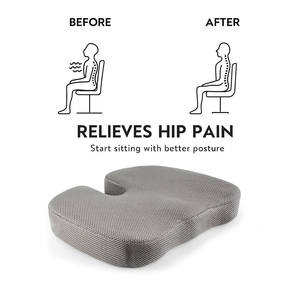 Ergonomisches Sitzkissen aus Memory Foam | Brehn