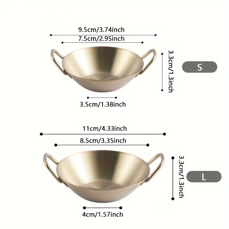 Sauce Dipping Bowl Edelstahl Dipping Cups Runde Sauce Schalen | Brehn