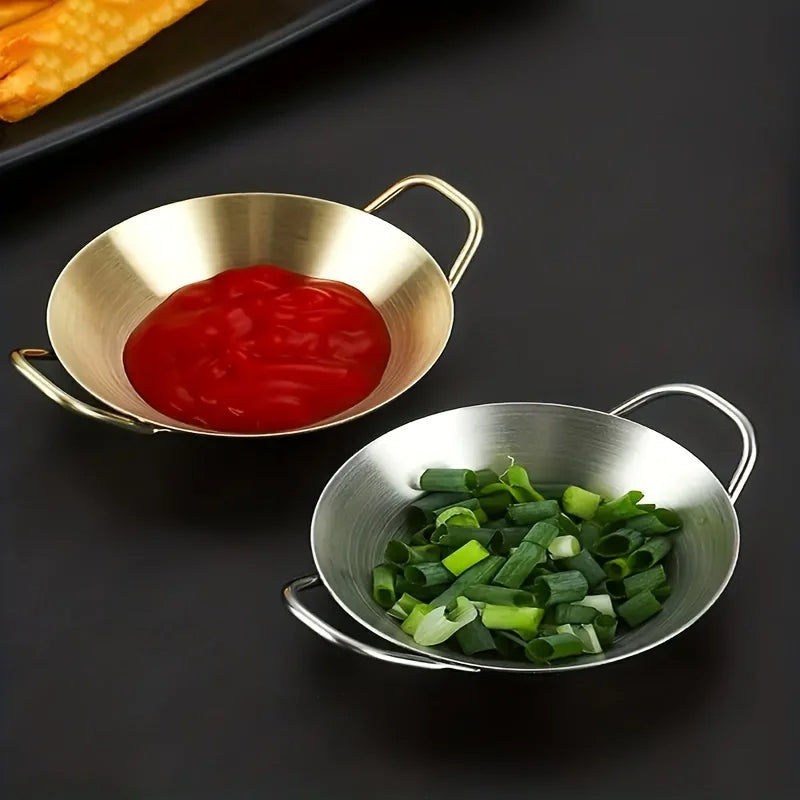 Sauce Dipping Bowl Edelstahl Dipping Cups Runde Sauce Schalen | Brehn