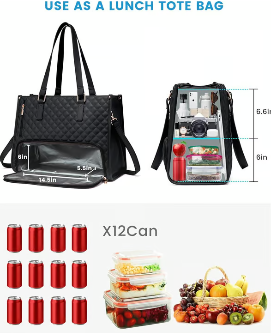 Isolierte Laptop & Lunch Tasche | Brehn