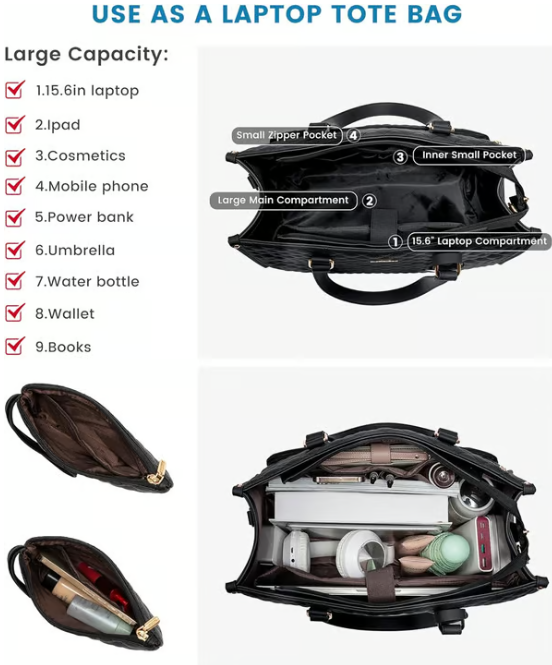 Isolierte Laptop & Lunch Tasche | Brehn