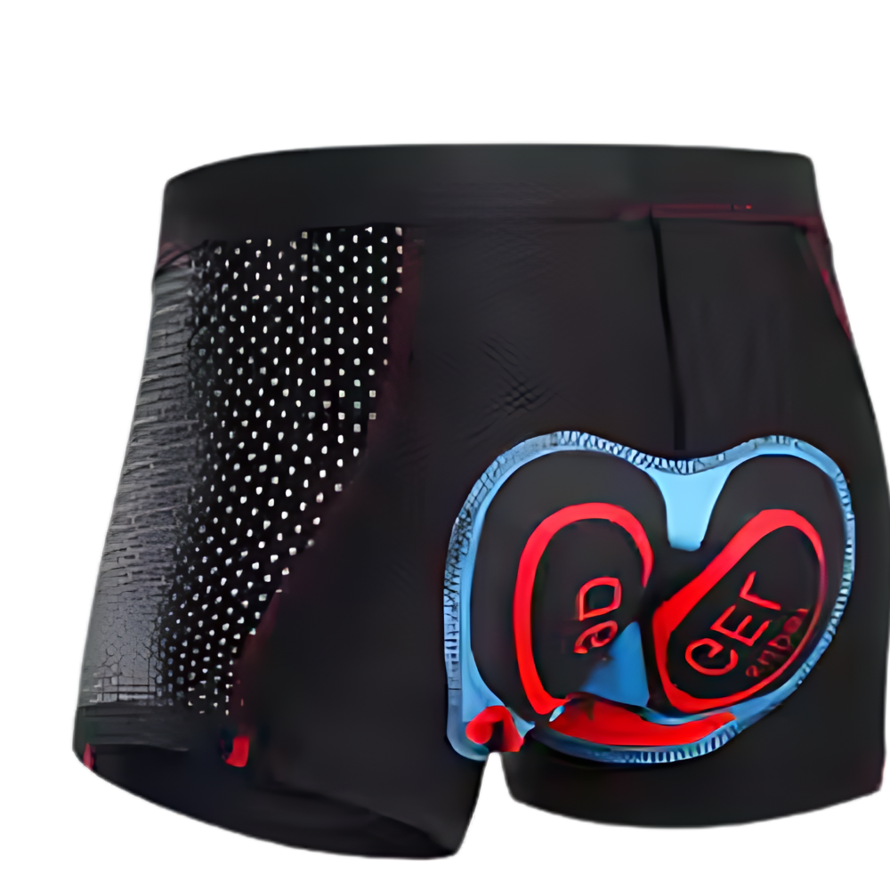 Brehn | Nahtlose gepolsterte Radlerhose