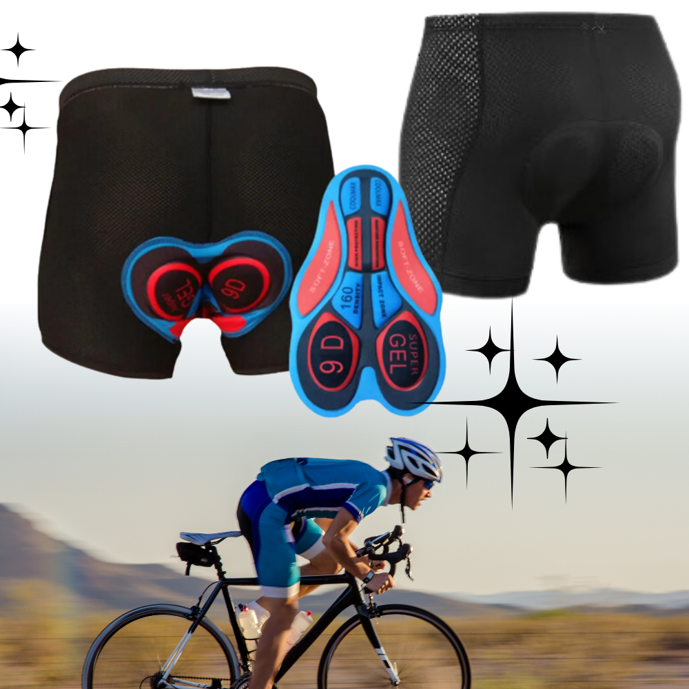 Brehn | Nahtlose gepolsterte Radlerhose