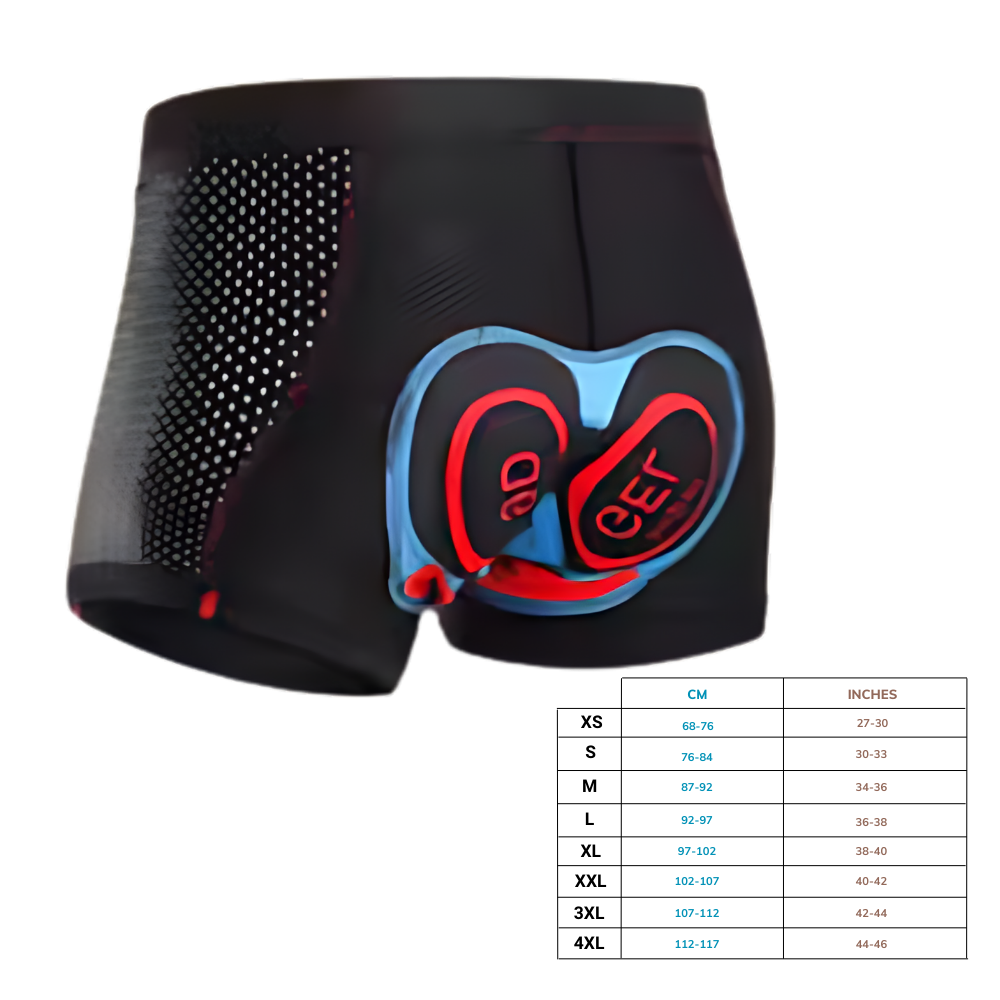 Brehn | Nahtlose gepolsterte Radlerhose