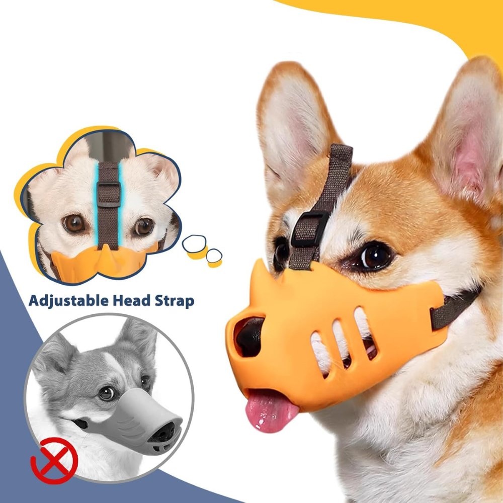 SecureGuard • Verstellbarer Hundemaske