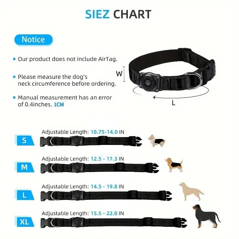 SecureTrack • AirTag Hundehalsband