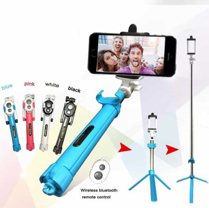 Selfie Stick mit Stativ und Bluetooth | Brehn