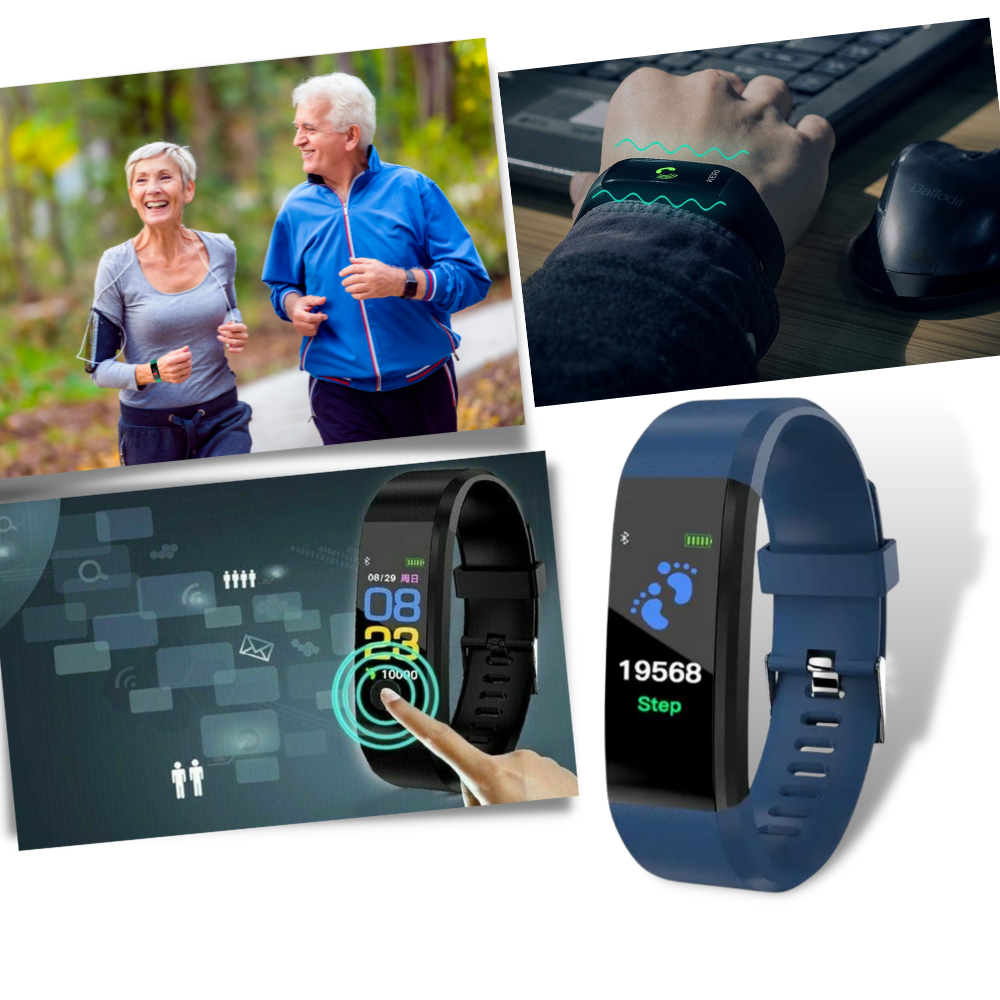 Brehn | Senioren Smartwatch | Herzfrequenz & Blutdruck immer im Blick