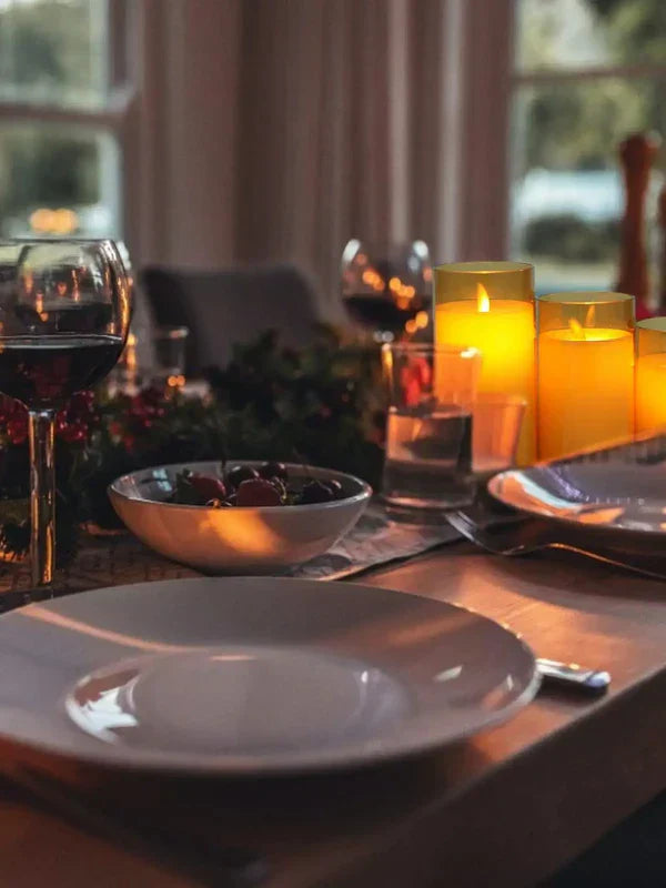 Brehn | Set von 24 LED flammenlosen Kerzen - GlowFlicker