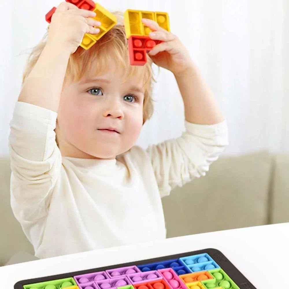 Brehn | Pop-Block Puzzle – Entspannendes Logikspiel