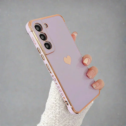 Samsung-Handyhüllen | Luxuriös, schockresistent, plattierte quadratische Hülle