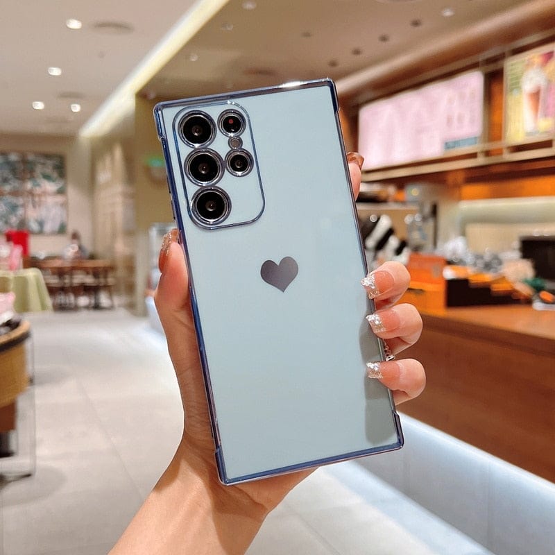Samsung-Handyhüllen | Luxuriös, schockresistent, plattierte quadratische Hülle