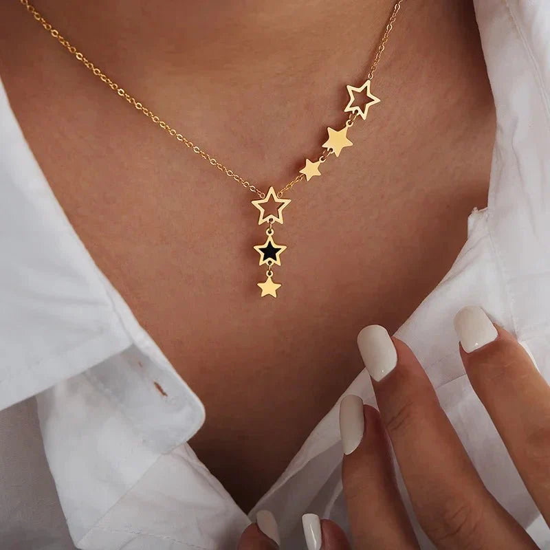 Brehn | Shooting Star Celestial Necklace