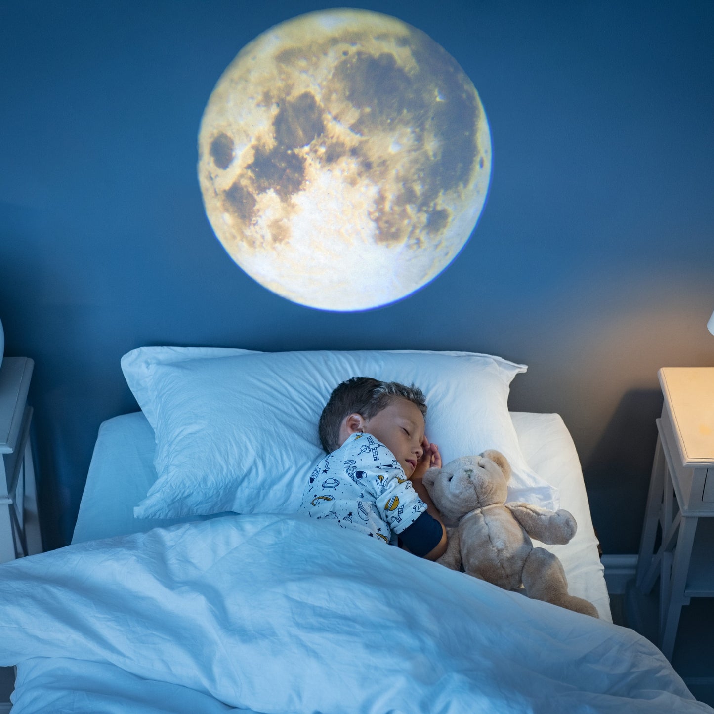 Brehn | Projektionslampe - EarthGlow - LED Erddesign - Inspiriert Neugier