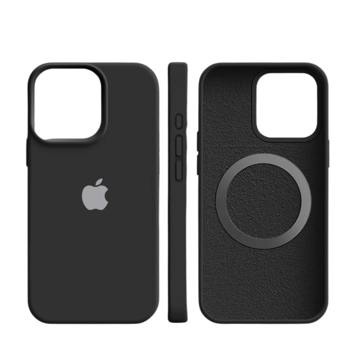 SILVRAMAG – Premium Silikon MagSafe Hülle für iPhone mit Soft-Touch-Schutz