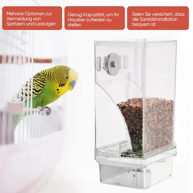 Automatischer, auslaufsicherer Vogelfutterspender | Brehn