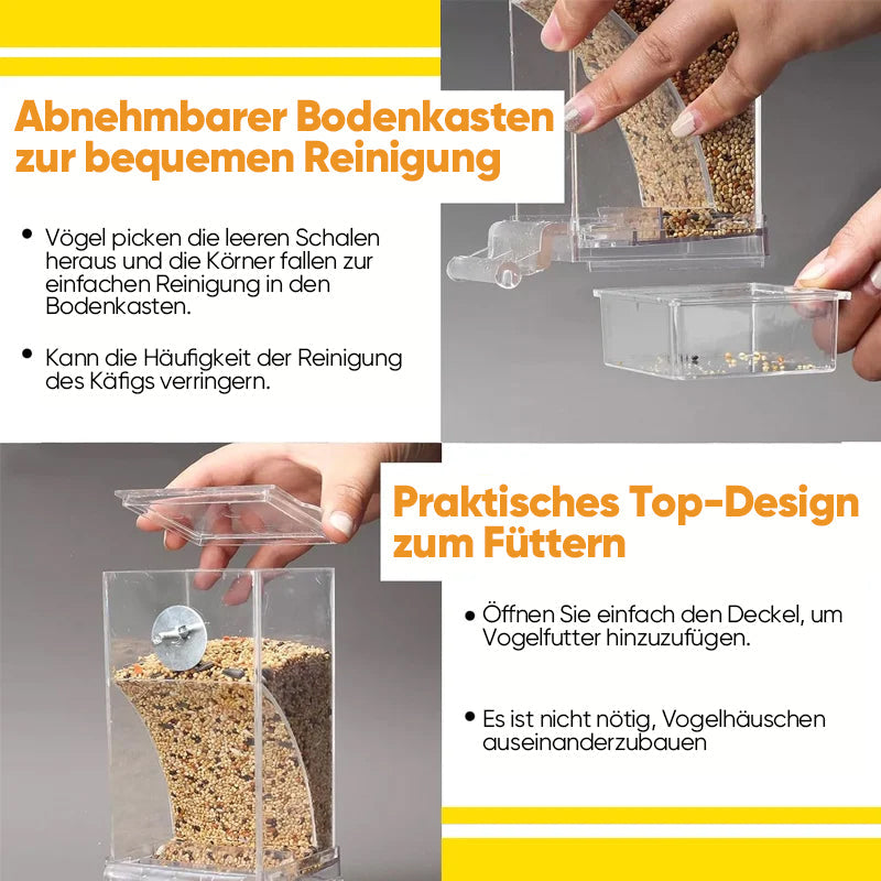 Automatischer, auslaufsicherer Vogelfutterspender | Brehn