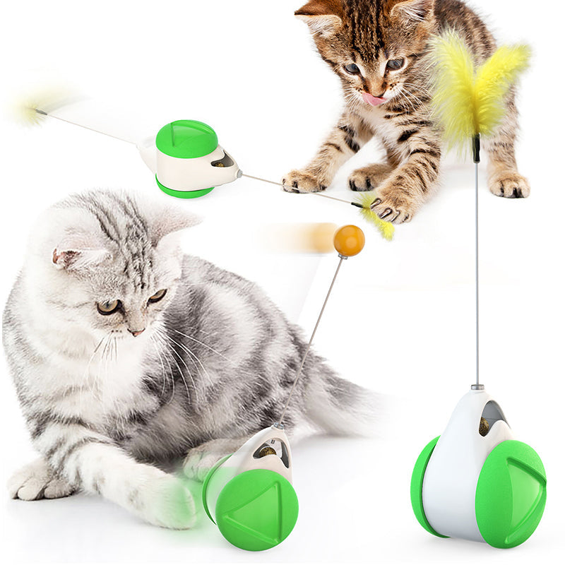 Brehn | Swing-Katzen-Spielzeug mit Rädern