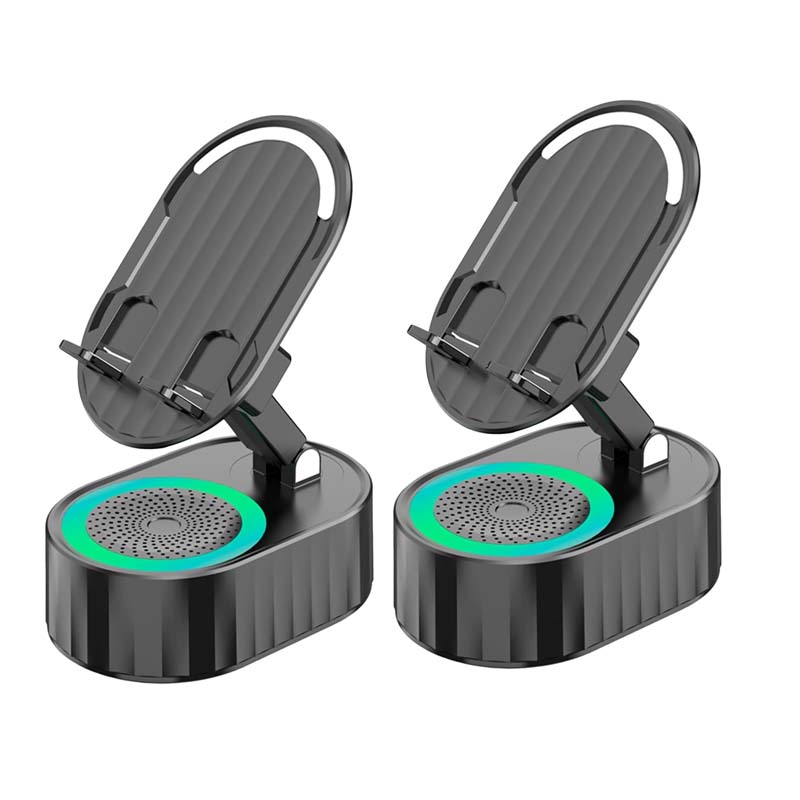 Brehn | Wireless Induktions-Audio Bluetooth Lautsprecher 5 in 1 Telefonhalter