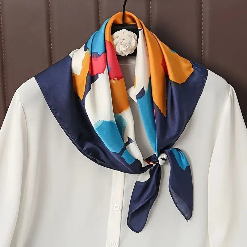 Brehn | Retro Korean Style Kunstseide Schal