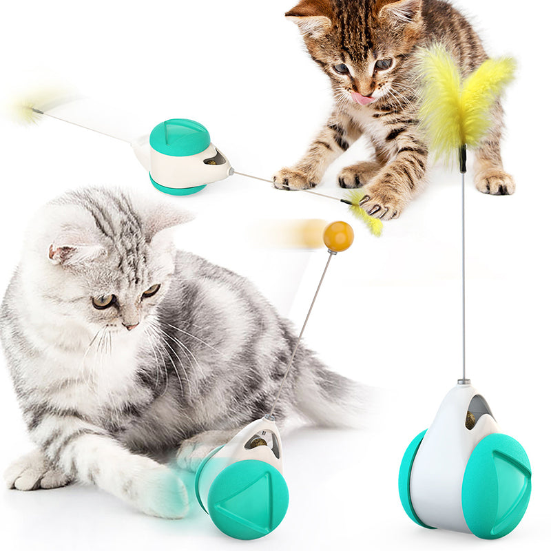 Brehn | Swing-Katzen-Spielzeug mit Rädern