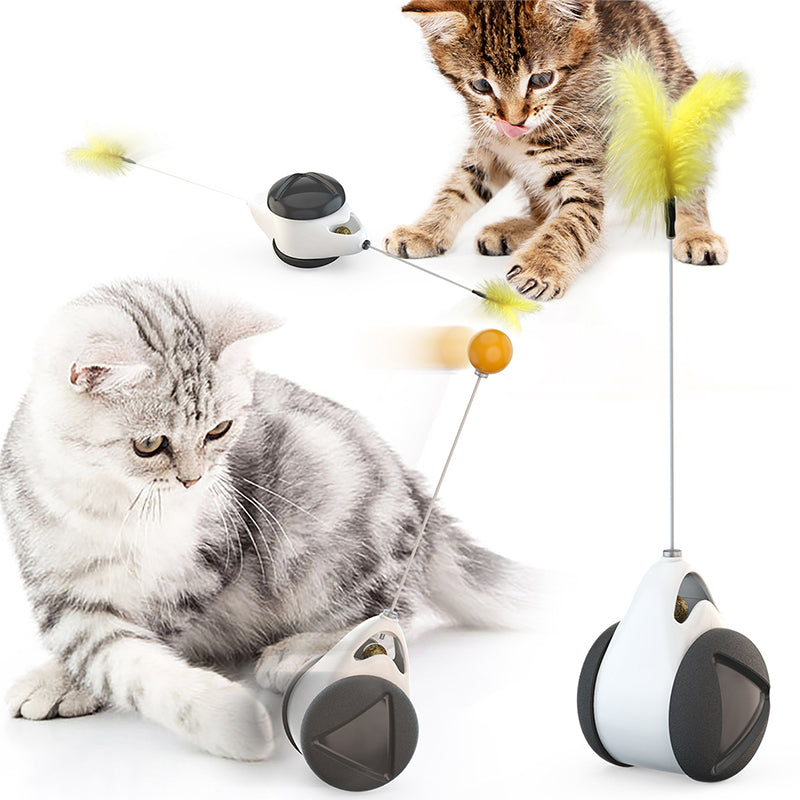Brehn | Swing-Katzen-Spielzeug mit Rädern