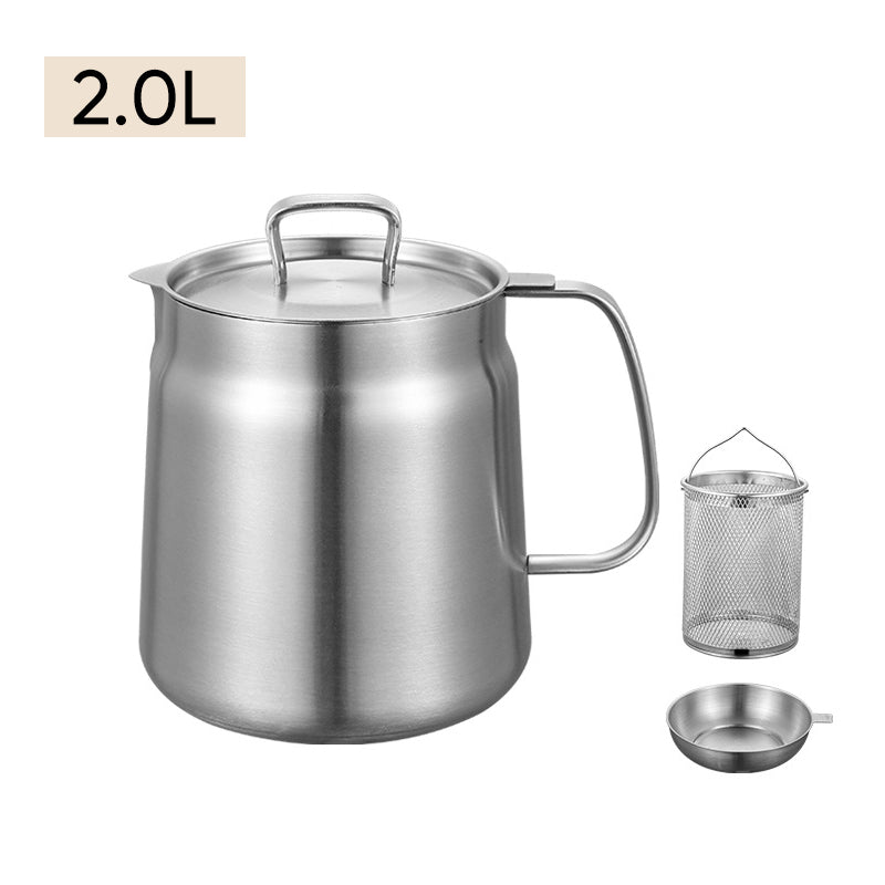 2-in-1 304 Edelstahl Multifunktionsölfiltertopf | Brehn