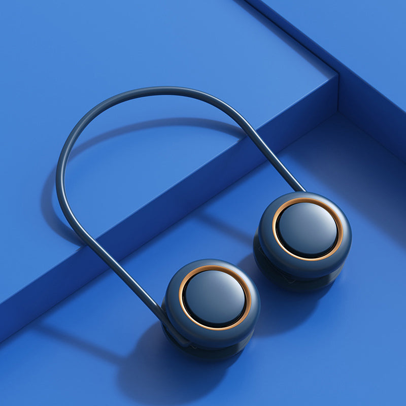 Faltbarer tragbarer USB-Mini-Nackenventilator