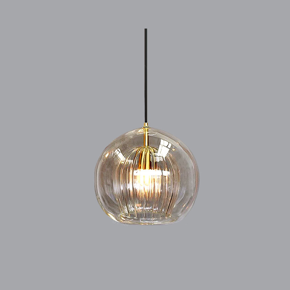 Brehn | AmberGlow Pendelleuchte - Luxus Pendelleuchte für eine gemütliche Atmosphäre
