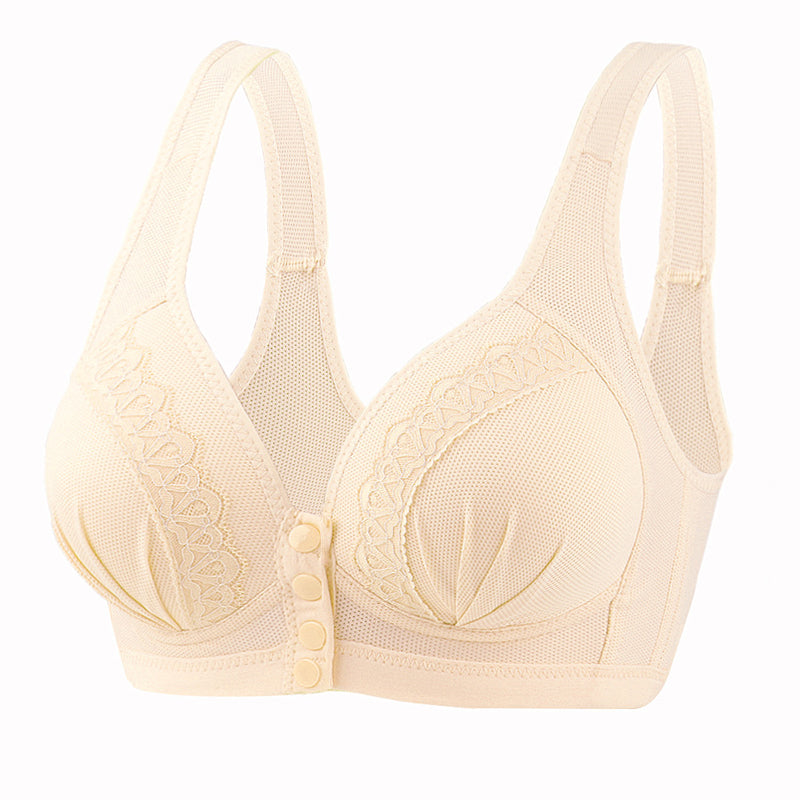 Brehn | Front Button Breathable Skin-Friendly Bra