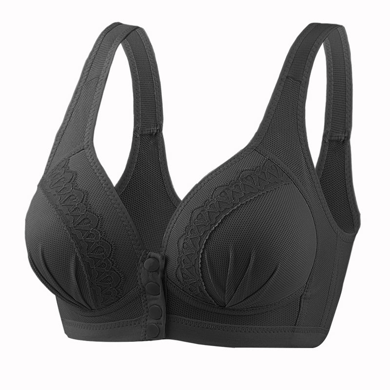 Brehn | Front Button Breathable Skin-Friendly Bra