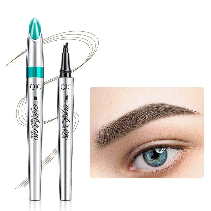 Wasserdichter 3D-Microblading-Augenbrauenstift mit 4 Gabelspitzen