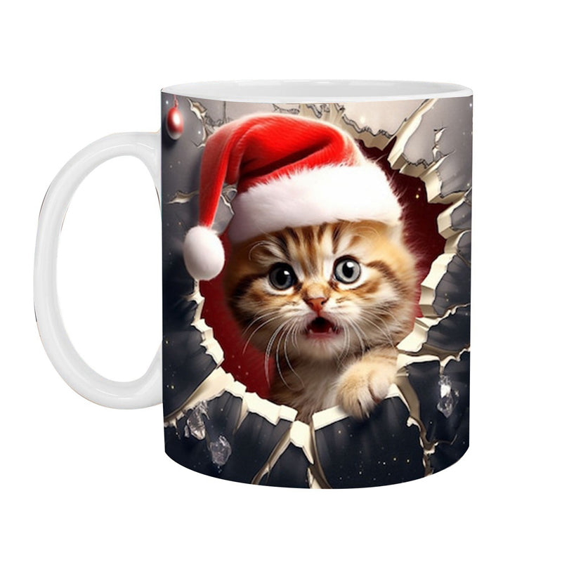Brehn | 3D Weihnachts-Schneemann Becher
