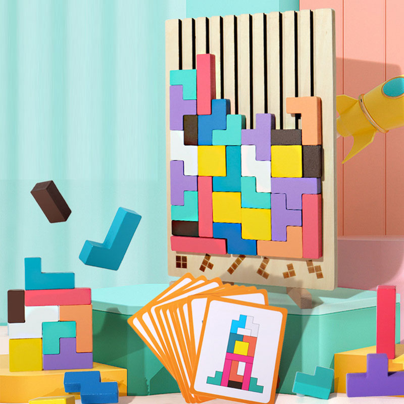 Brehn | Holz Stapel Puzzle Spielzeug