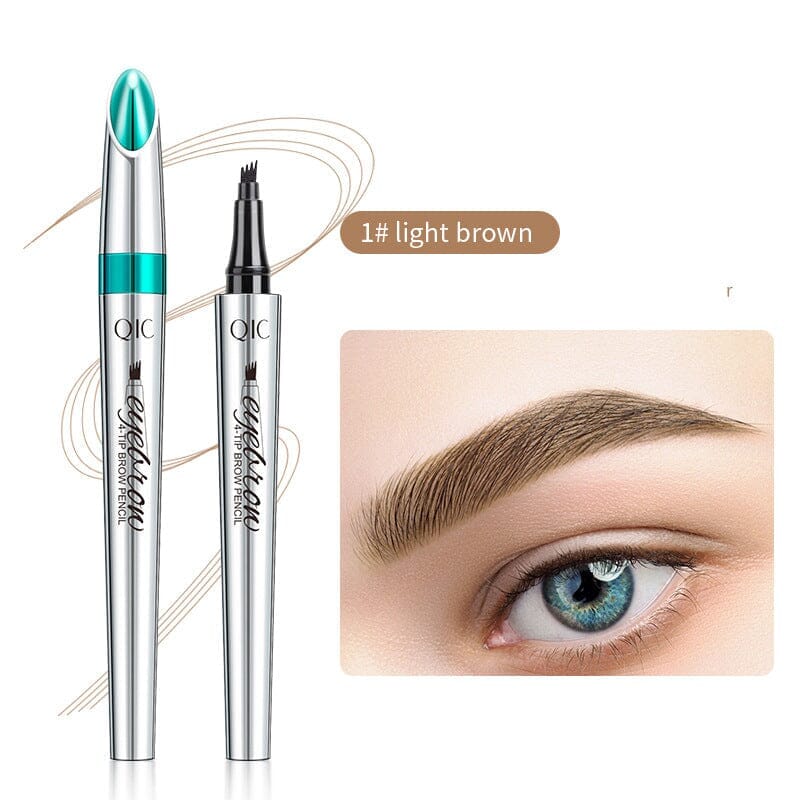 Brehn | Wasserdichter 3D-Microblading-Augenbrauenstift mit 4 Gabelspitzen