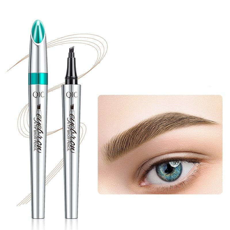 Brehn | Wasserdichter 3D-Microblading-Augenbrauenstift mit 4 Gabelspitzen