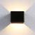 LumiBox – Quadratische LED-Wandleuchte | Modernes Design in ack, Weiß und Grün für Schlaf- und Wohnzimmer