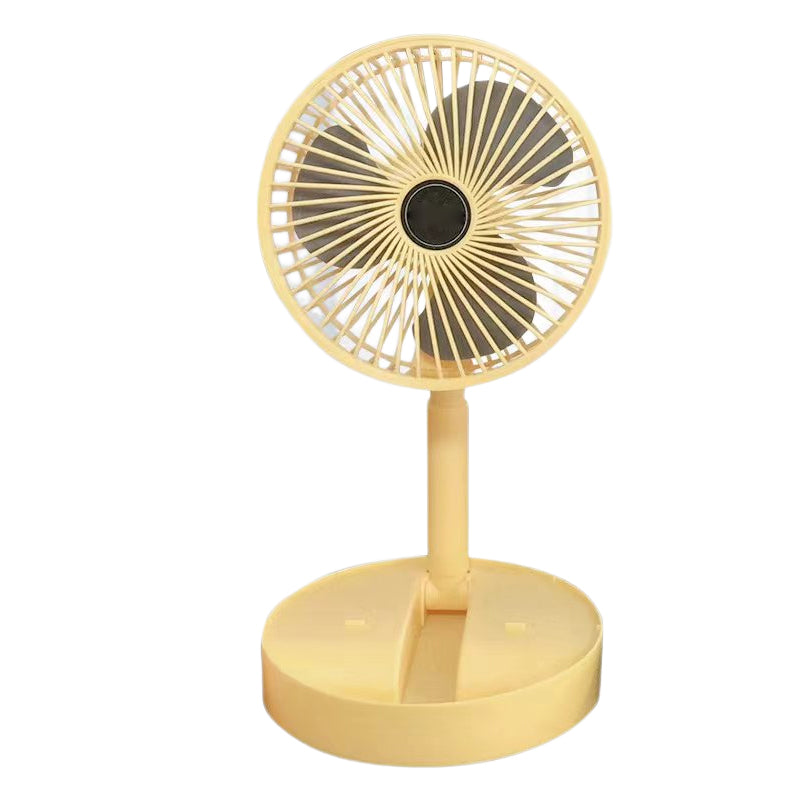 Portae Rechargeae Teleskope-Ventilator mit geräuscharmem Design und einstellbarer Höhe