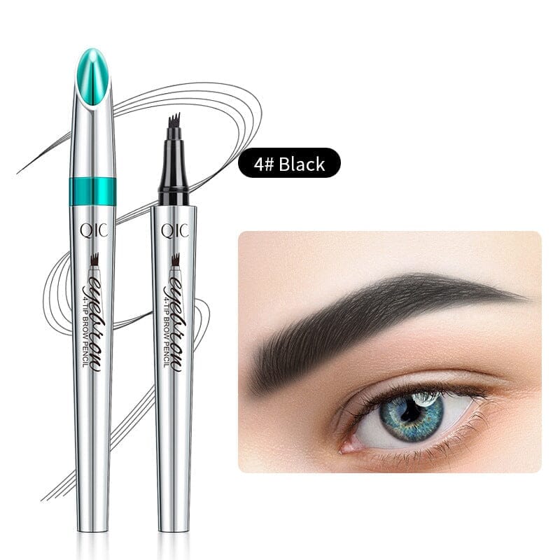 Brehn | Wasserdichter 3D-Microblading-Augenbrauenstift mit 4 Gabelspitzen