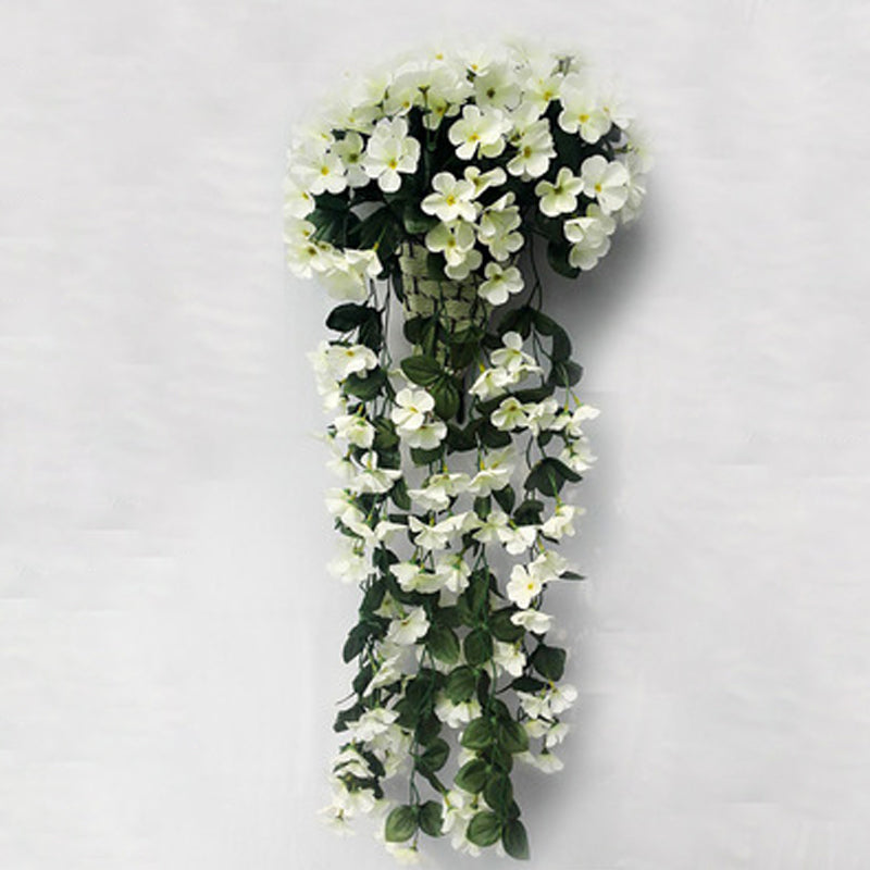 Violetter Blumenampel der Simulation | Brehn