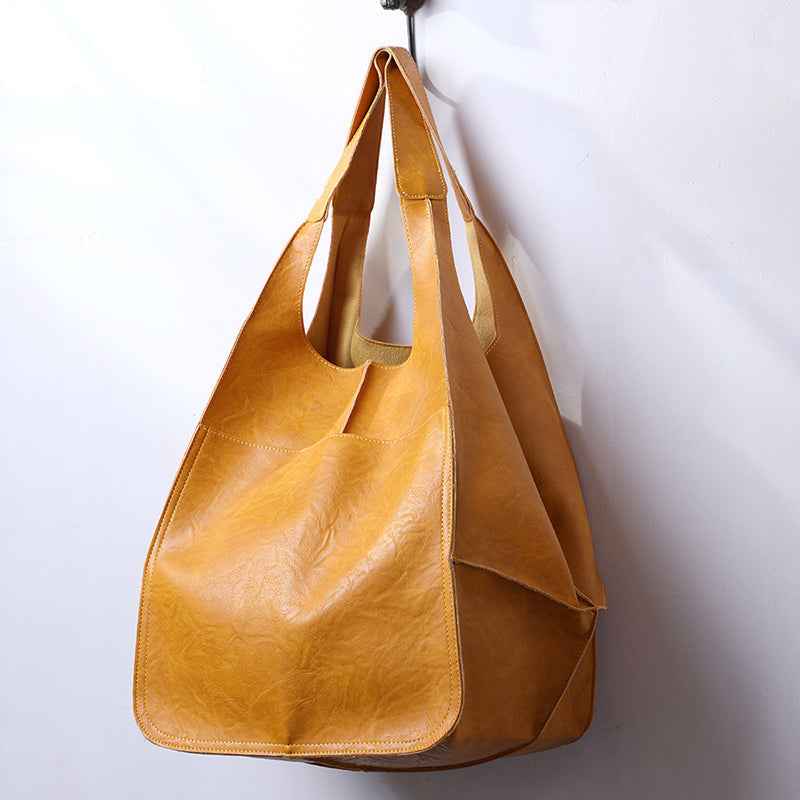 Brehn | Frauen übergroße Leder Handtaschen