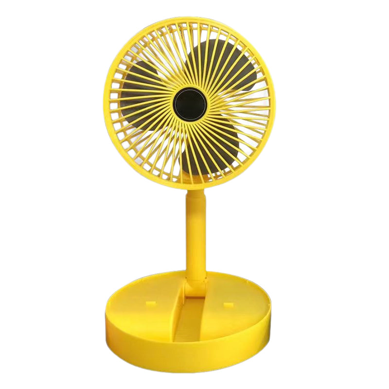 Portae Rechargeae Teleskope-Ventilator mit geräuscharmem Design und einstellbarer Höhe