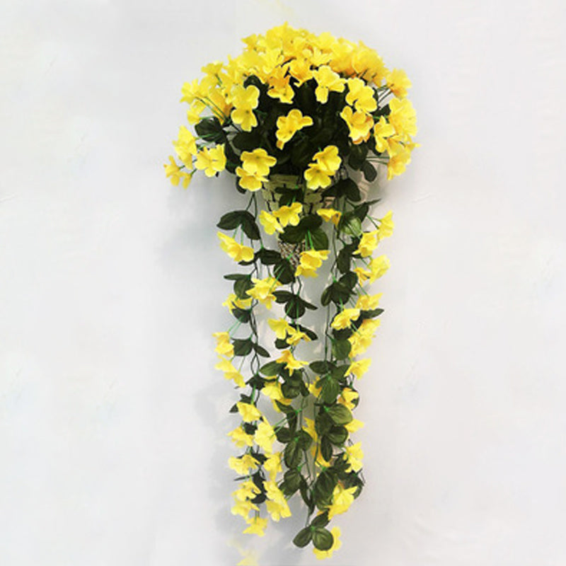 Violetter Blumenampel der Simulation | Brehn