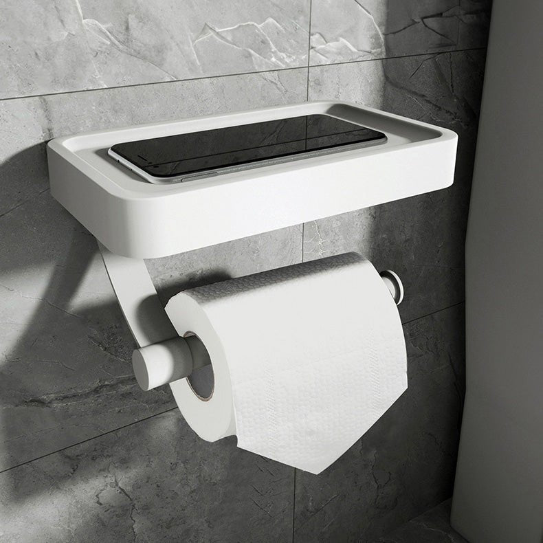 RVS-Regal | Bohrfreier Toilettenpapierhalter mit Ablagefach aus Edelstahl