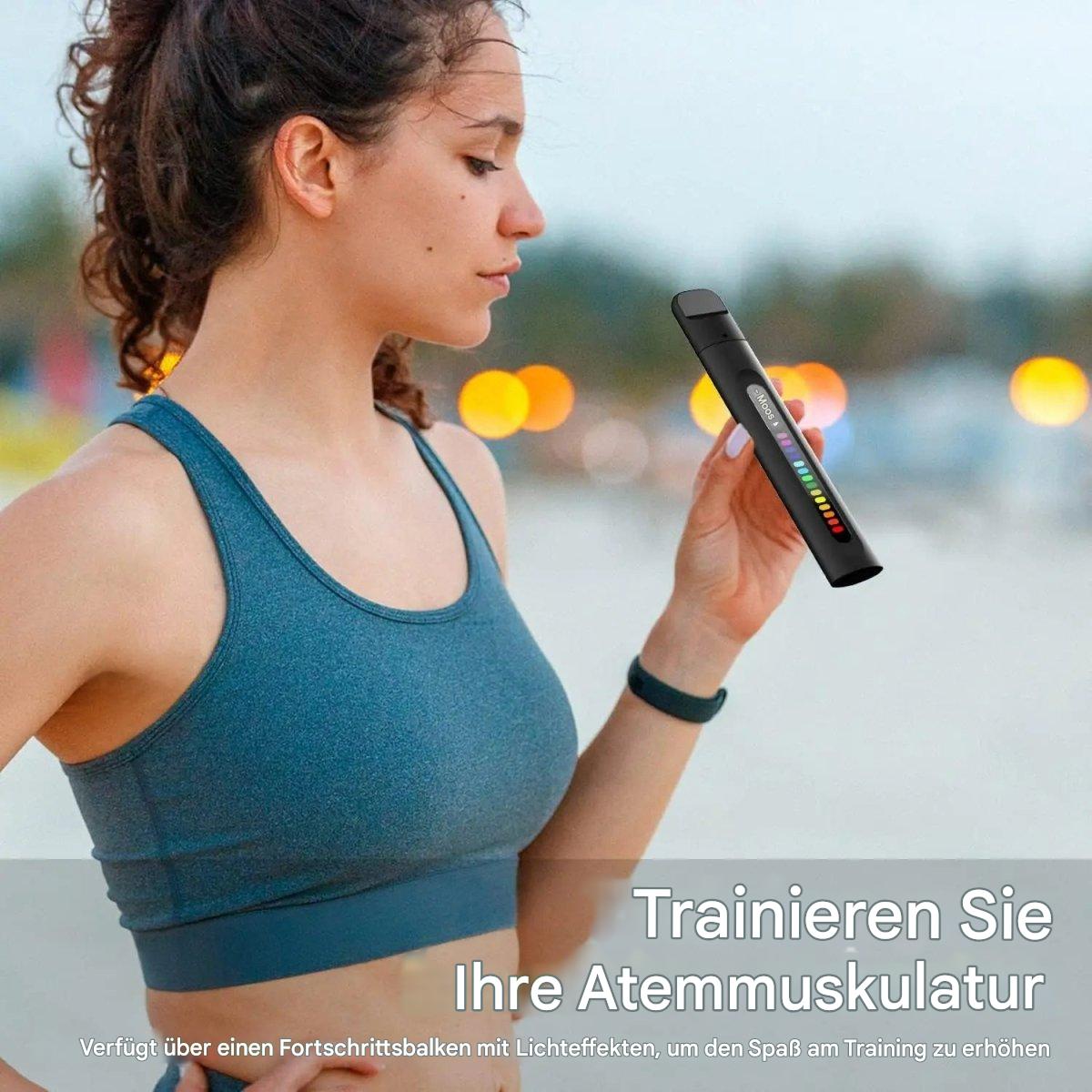 Brehn | Intelligenter Atemtrainer für Atemmuskeltraining - BreathBoost