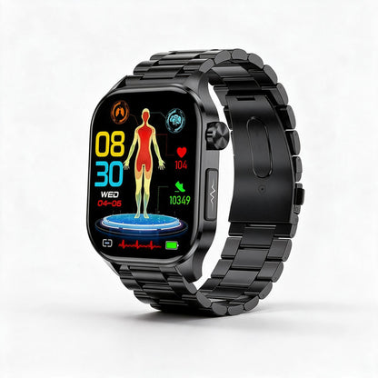 Smartwatch für Senioren zur Blutdruck- und Blutzuckerkontrolle